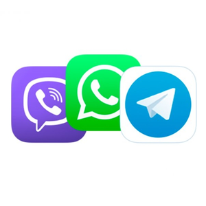 Банк мессенджеров (WhatsApp, Telegram, Viber)